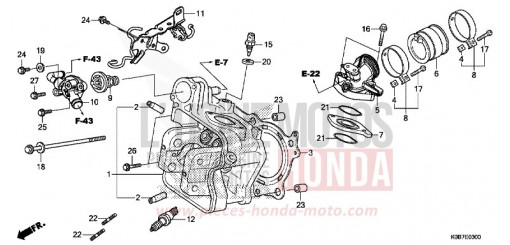 CYLINDER HEAD NSS300AK de 2019